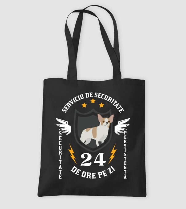serviciu de securitate - securitate - persistență - 24 de ore pe zi model negru pe tricou
