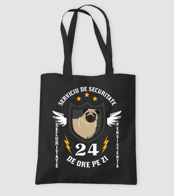serviciu de securitate - securitate - persistență - 24 de ore pe zi model negru pe tricou