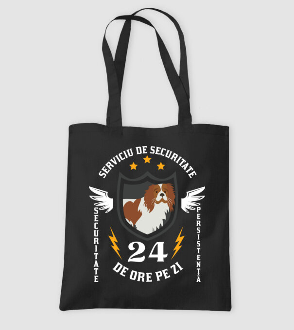 serviciu de securitate - securitate - persistență - 24 de ore pe zi model negru pe tricou