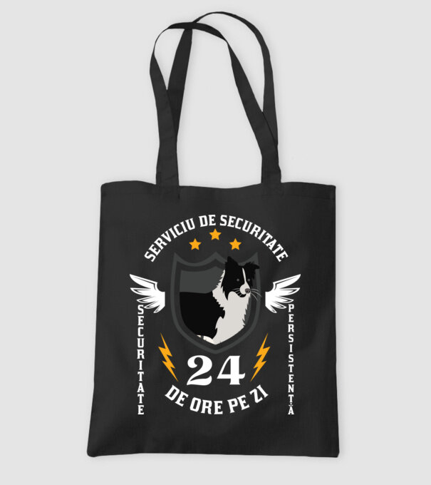 serviciu de securitate - securitate - persistență - 24 de ore pe zi model negru pe tricou