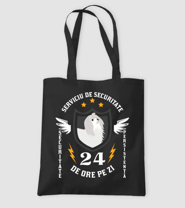 serviciu de securitate - securitate - persistență - 24 de ore pe zi model negru pe tricou