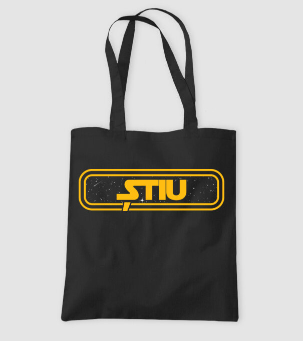 Starwars couple shirt model negru pe tricou