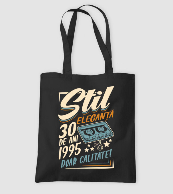 Stil eleganta 1995 model negru pe tricou