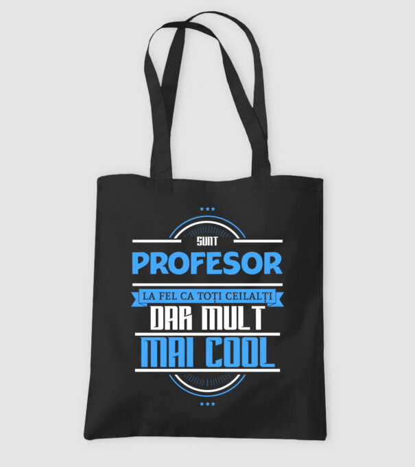 Sunt profesor, la fel ca toți ceilalți, dar mult mai cool model negru pe tricou