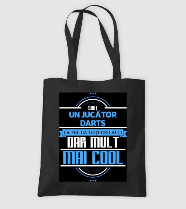 sunt un jucător darts, la fel ca toți ceilalți, dar mult mai cool model negru pe tricou