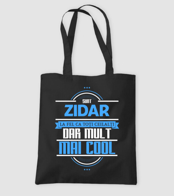 Sunt zidar, la fel ca toți ceilalți, dar mult mai cool model negru pe tricou