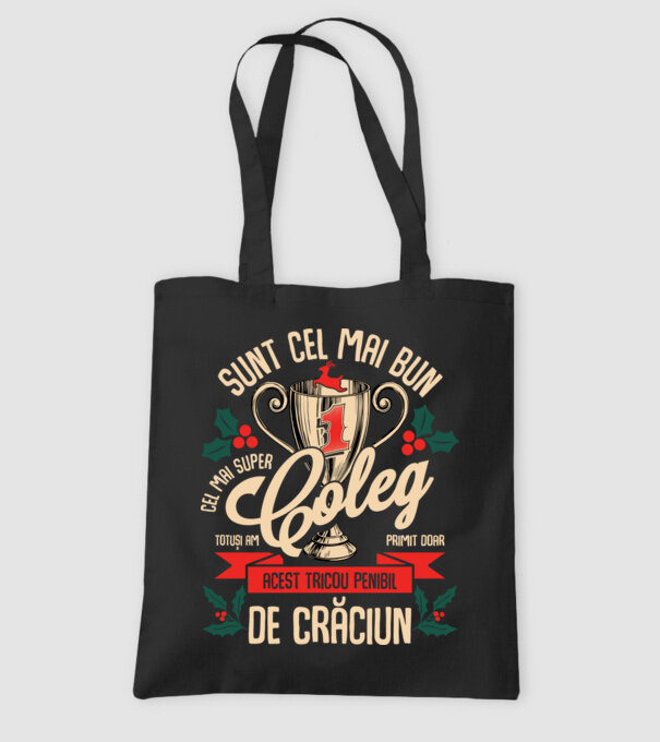 super coleg D1443687 model negru pe tricou