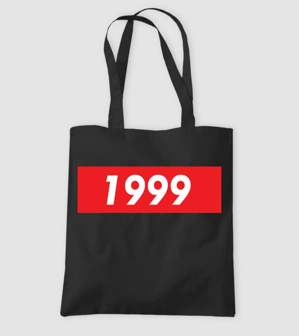 Supreme Birthday 1999 model negru pe tricou