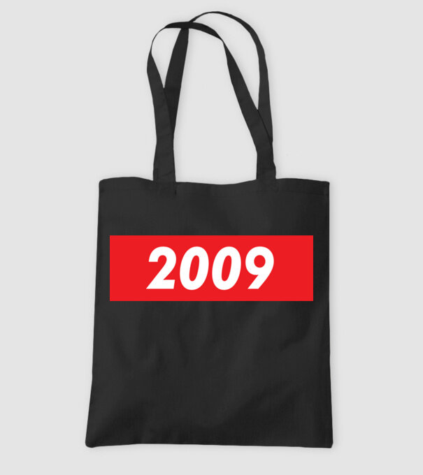 Supreme Birthday 2009 model negru pe tricou