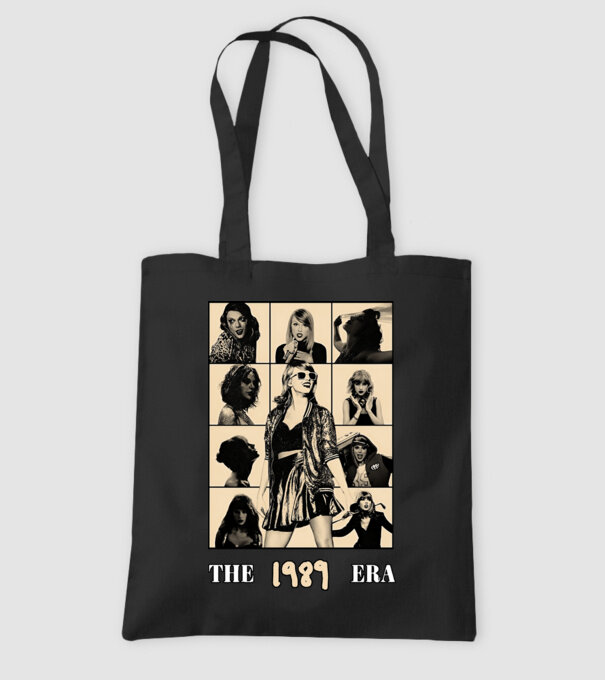 Taylor Swift ERAS peach model negru pe tricou