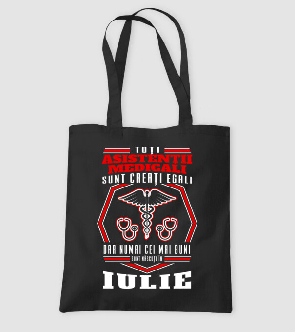 Toți asistenții medicali sunt creați egali, dar numai cei mai buni sunt născuți în iulie model negru pe tricou