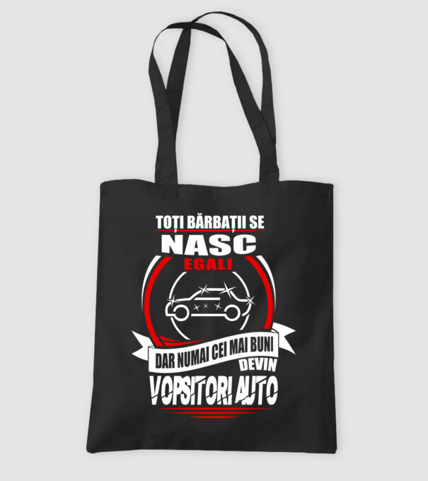 Toți bărbații se nasc egali vopsitori auto model negru pe tricou