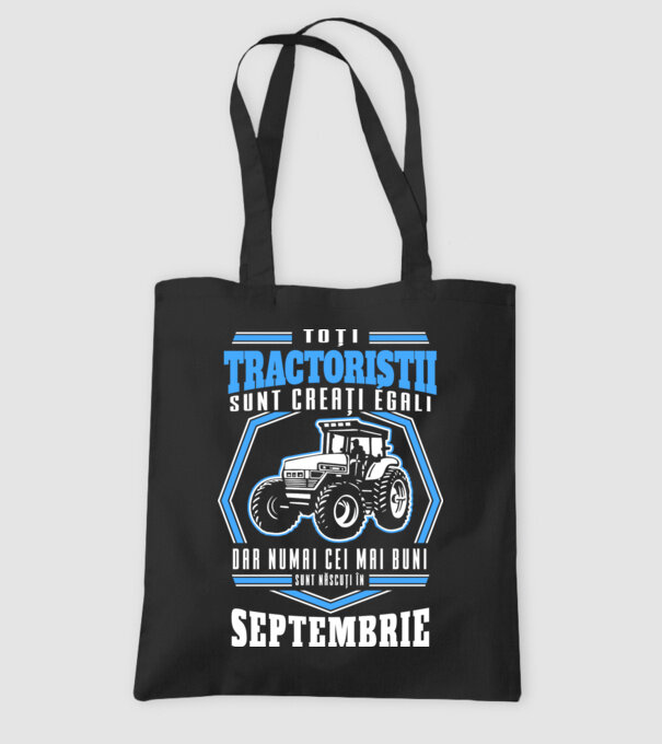Toți stivuitoriștii sunt creați egali, dar numai cei mai buni sunt născuți în septembrie model negru pe tricou