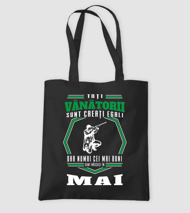 Toți vânătorii sunt creați egali, dar numai cei mai buni sunt născuți în mai model negru pe tricou