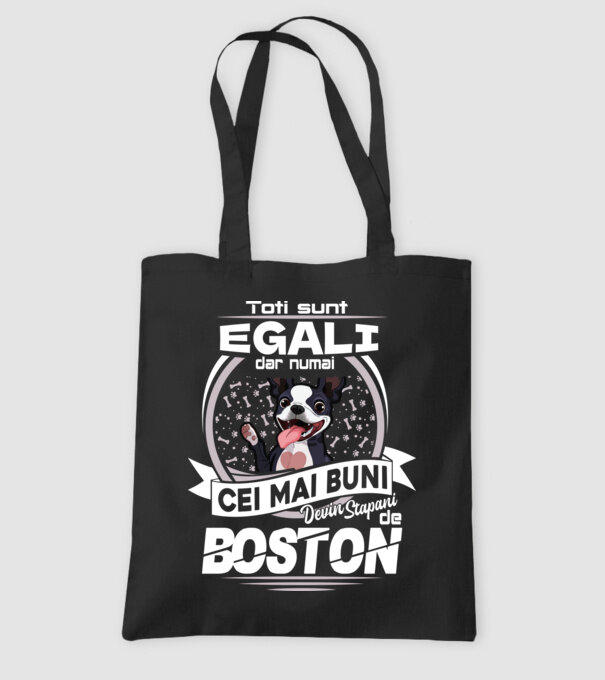 Toți sunt egali, dar numai cei mai buni devin stăpâni de boston lght model negru pe tricou