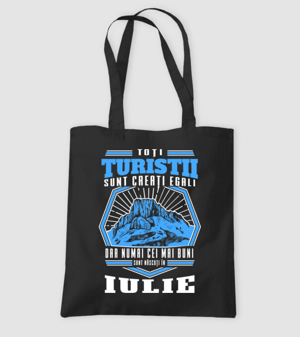 Toți amatorii de drumeții sunt creați egali, dar numai cei mai buni sunt născuți în iulie model negru pe tricou
