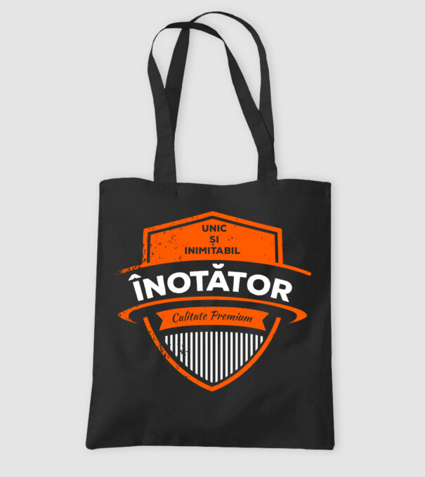 Înotător unic și inimitabil calitate premium model negru pe tricou