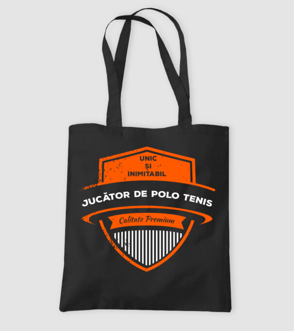 JUCĂTOR DE TENIS unic și inimitabil calitate premium model negru pe tricou