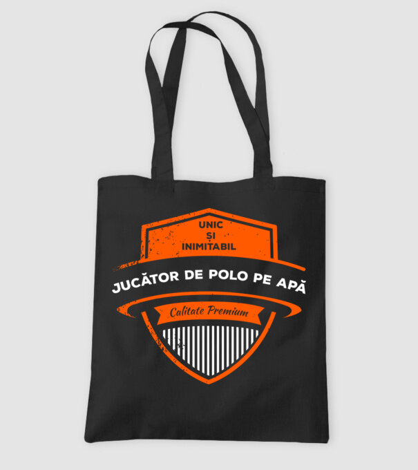 Jucător de Polo pe apă unic și inimitabil calitate premium model negru pe tricou