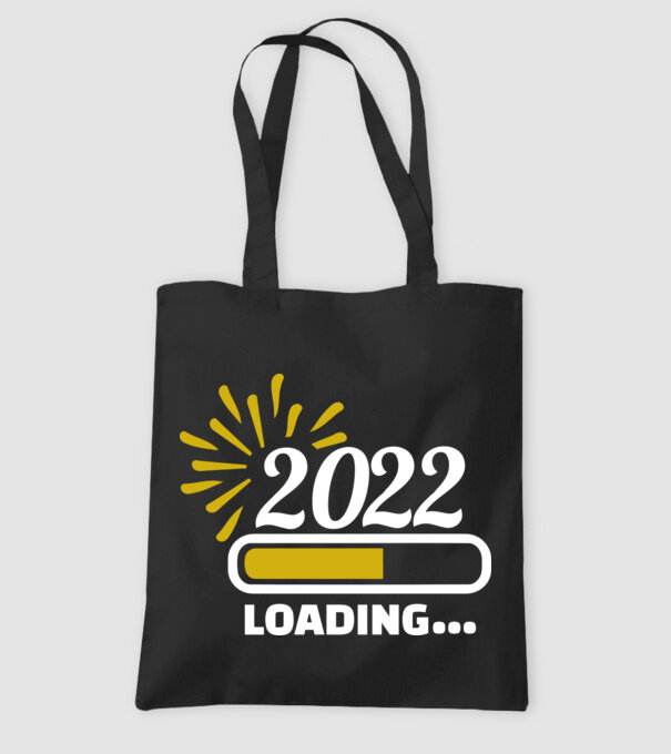 2022 loading model negru pe tricou
