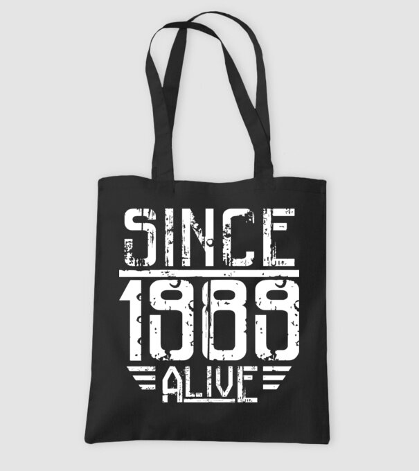 Alive since 1989 model negru pe tricou
