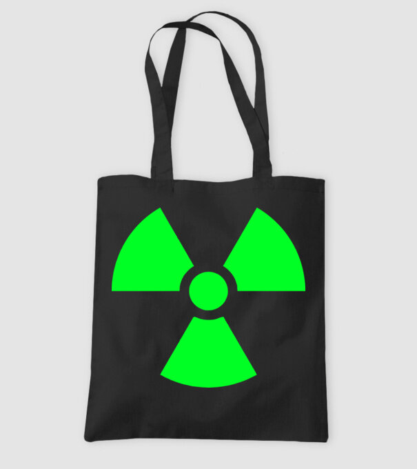 Atom model negru pe tricou