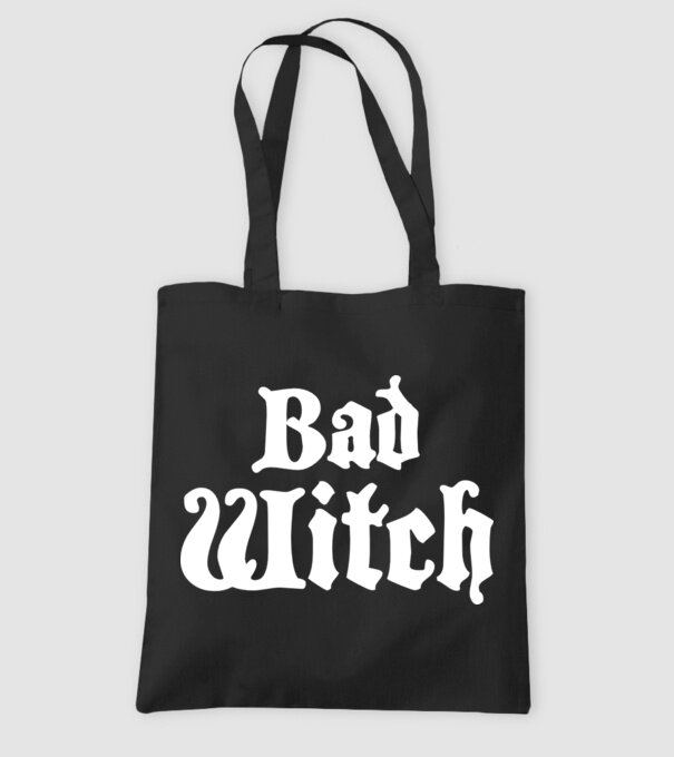 Bad Witch tricou cuplu model negru pe tricou