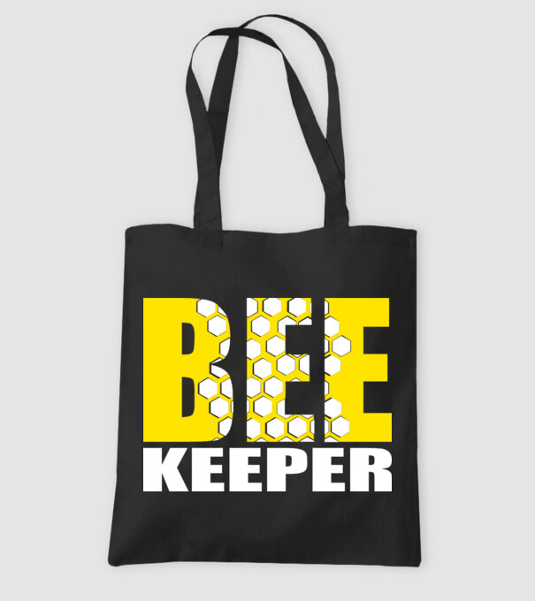 BeeKeeper model negru pe tricou