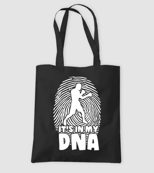 Boxer DNA model negru pe tricou