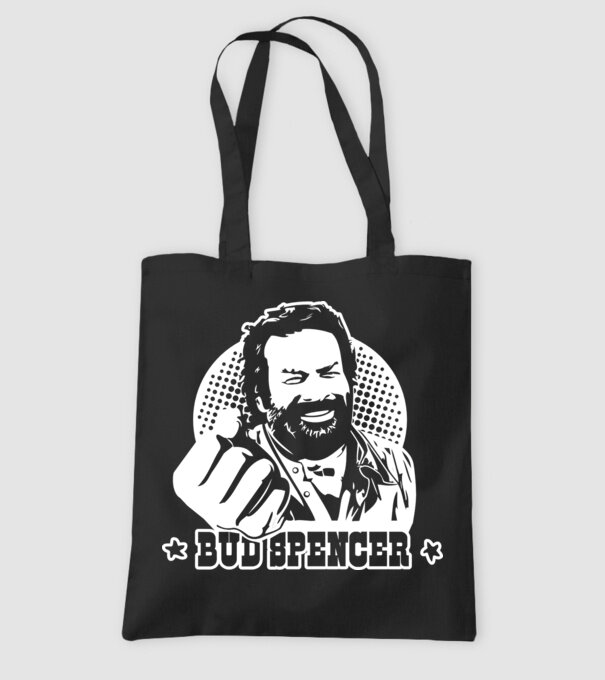 Bud Spencer model negru pe tricou