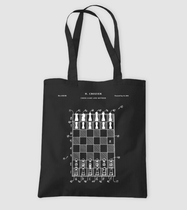 Chess Game method model negru pe tricou
