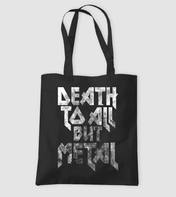 Death but metal model negru pe tricou