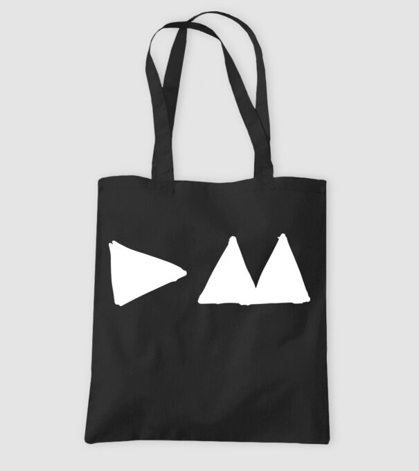 Depeche Mode triangle model negru pe tricou