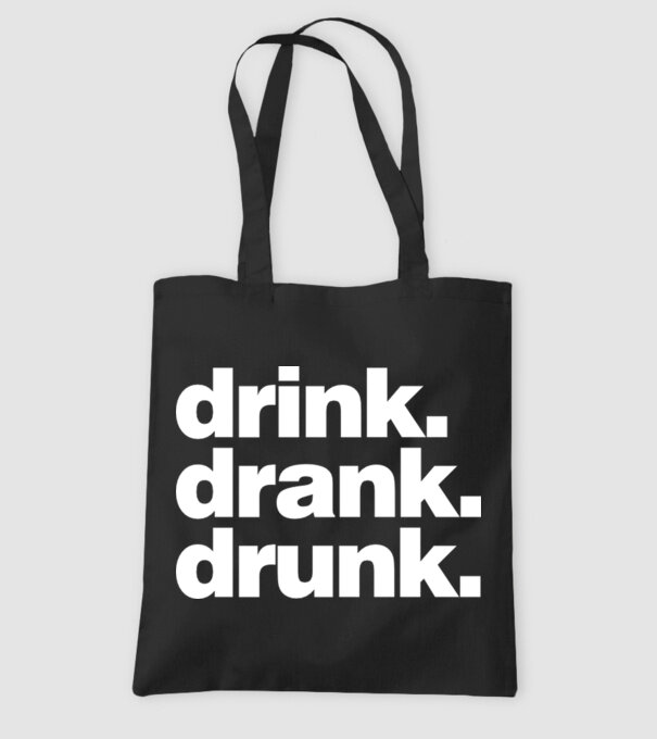 drink drank drunk2 model negru pe tricou