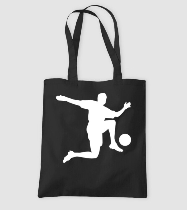 Fotbal 3 model negru pe tricou