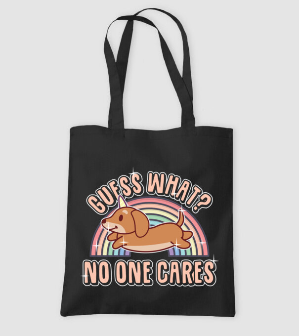 Guess what teckel model negru pe tricou