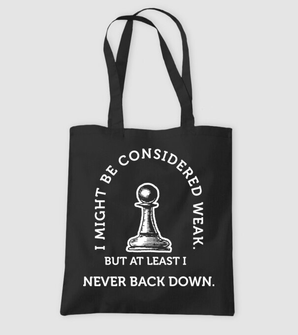 I might be considered weak drk model negru pe tricou