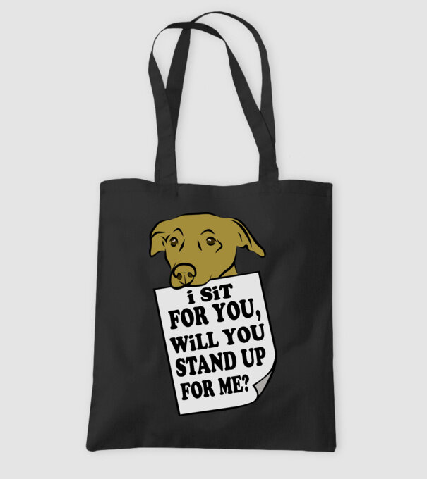 I sit for you model negru pe tricou
