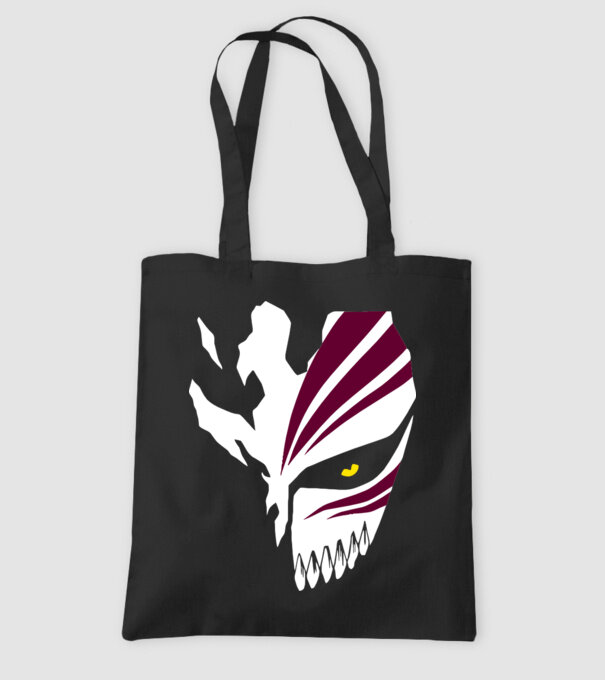 Ichigo Hollow Mask model negru pe tricou