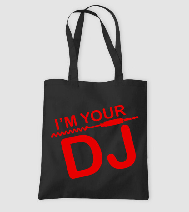 Im your DJ model negru pe tricou
