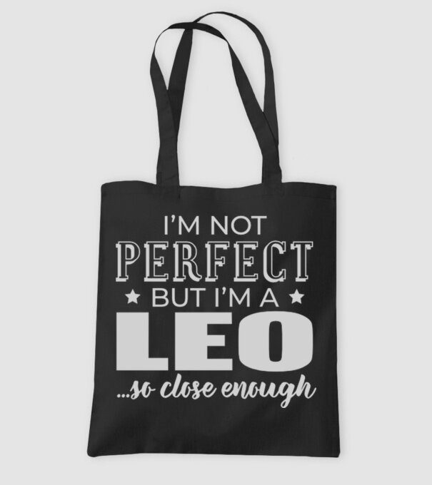 Not perfect, but LEO model negru pe tricou