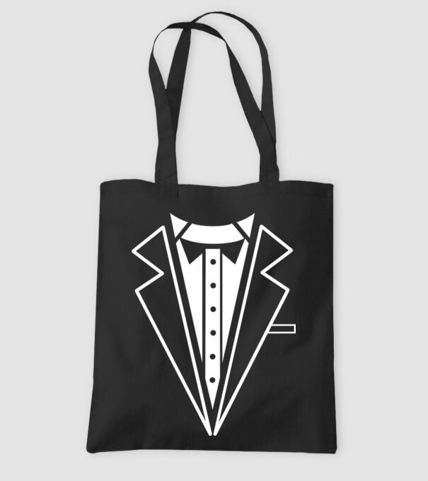 Costum 2 model negru pe tricou