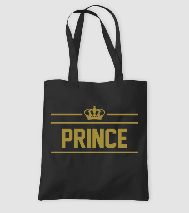 Prince model negru pe tricou