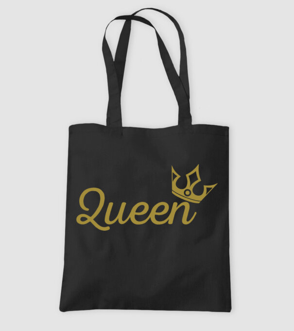 Queen model negru pe tricou