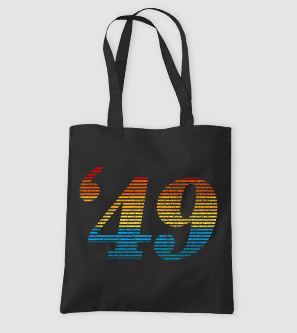 Retro Birthday 1949 model negru pe tricou