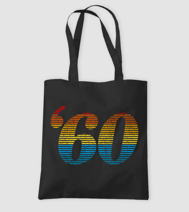 Retro Birthday 1960 model negru pe tricou
