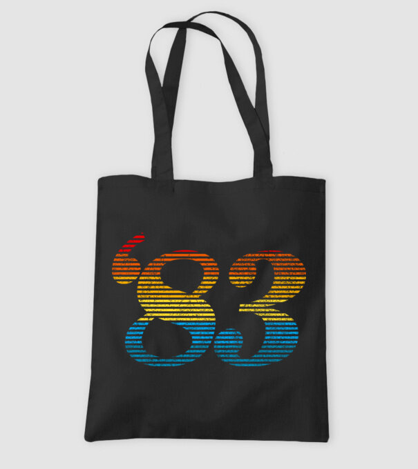 Retro Birthday 1983 model negru pe tricou