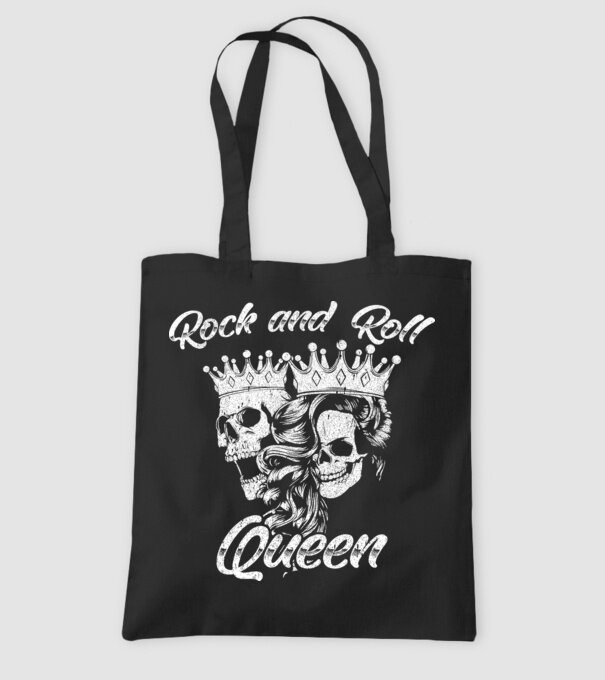 RNR QUEEN model negru pe tricou