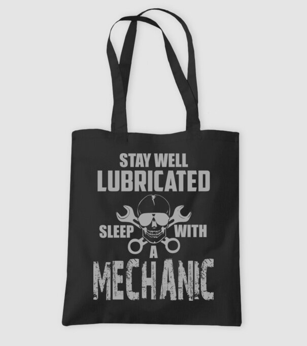 Stay well lubricated model negru pe tricou