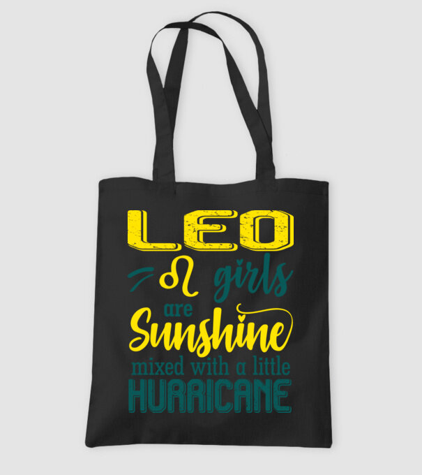 Sunshine with Hurricane LEO model negru pe tricou